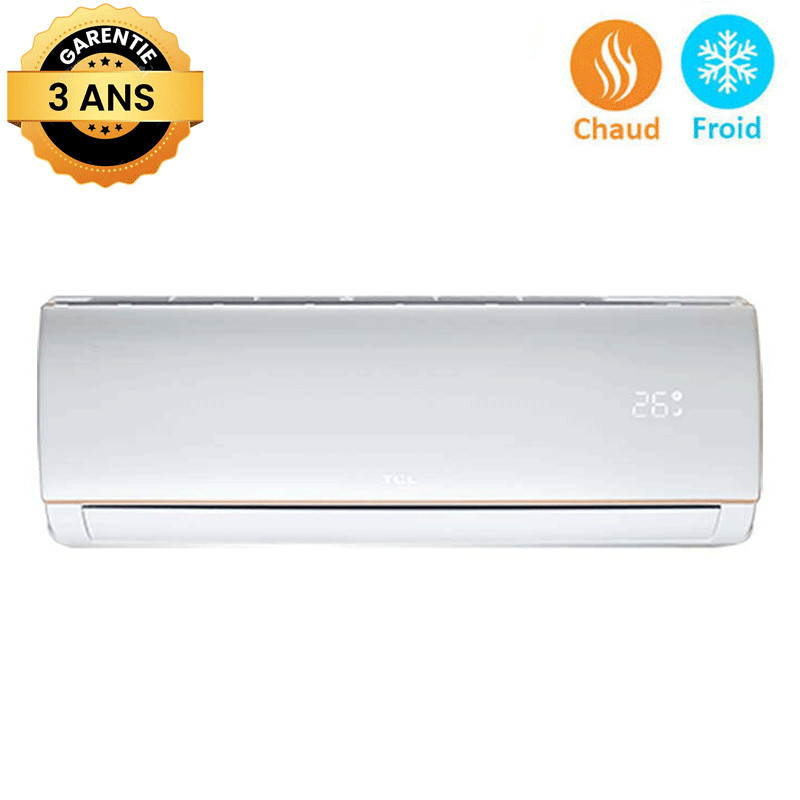 TCL CLIMATISEUR INVERTER 18000 BTU CHAUD & FROID T3 BLANC 2