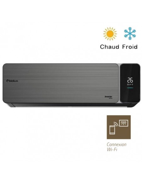 BIOLUX Climatiseur 12000 Btu Inverter Chaud/Froid Smart 2