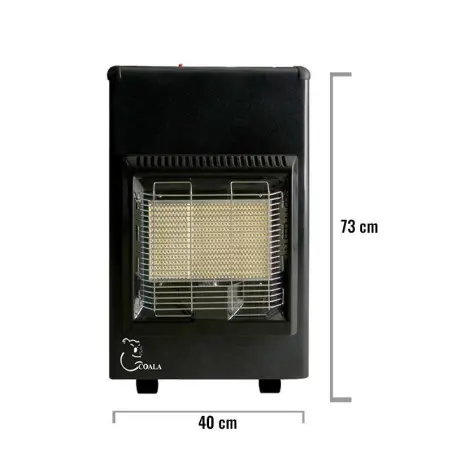 COALA CHAUFFAGE À GAZ BORKEN GIII AVEC THERMOSTAT 2