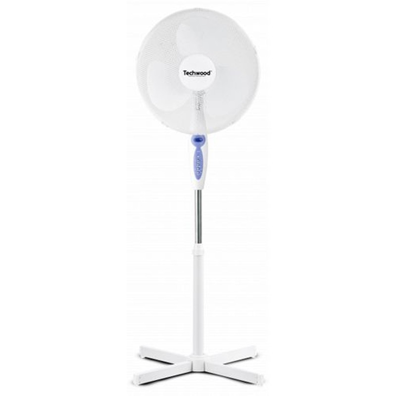 Techwood - VENTILATEUR SUR PIED AVEC COMMANDE TVE-473T - BLANC prix tunisie