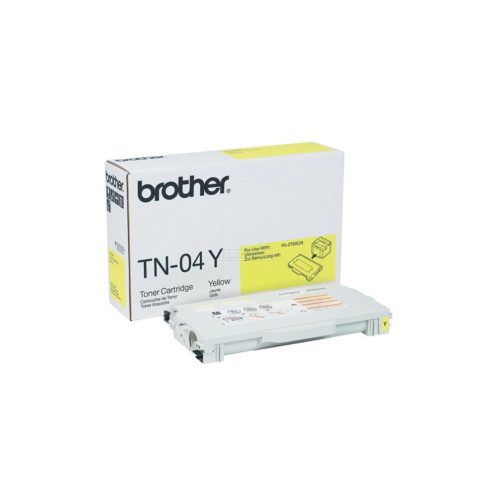 BROTHER TONER JAUNE POUR 6600 PAGES TN04Y 1