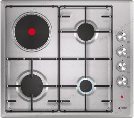 Franco Table de cuisson mixte 330-I 3 feux gaz 1 électrique 60cm 330-I au  meilleur prix en Tunisie sur