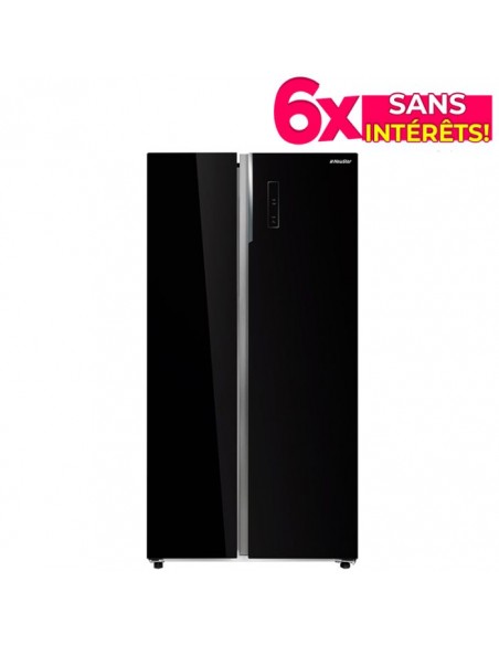 NewStar Réfrigérateur Side By Side REFSBS560NBGD 560Litres Nofrost - Noir 1