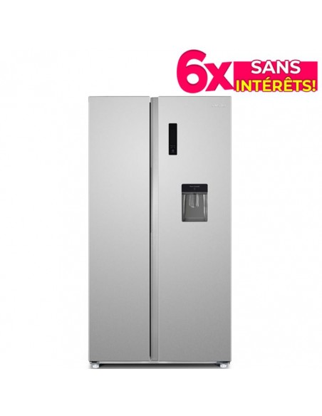 NewStar Réfrigérateur Side By Side 630 Litres NoFrost - Inox (SBS630DSS) 1