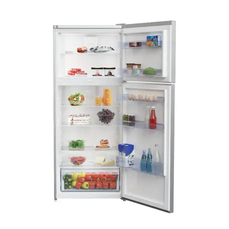 BEKO Refrigirateur NoFrost 480L Double portes RDNE480K20HS - Silver 2