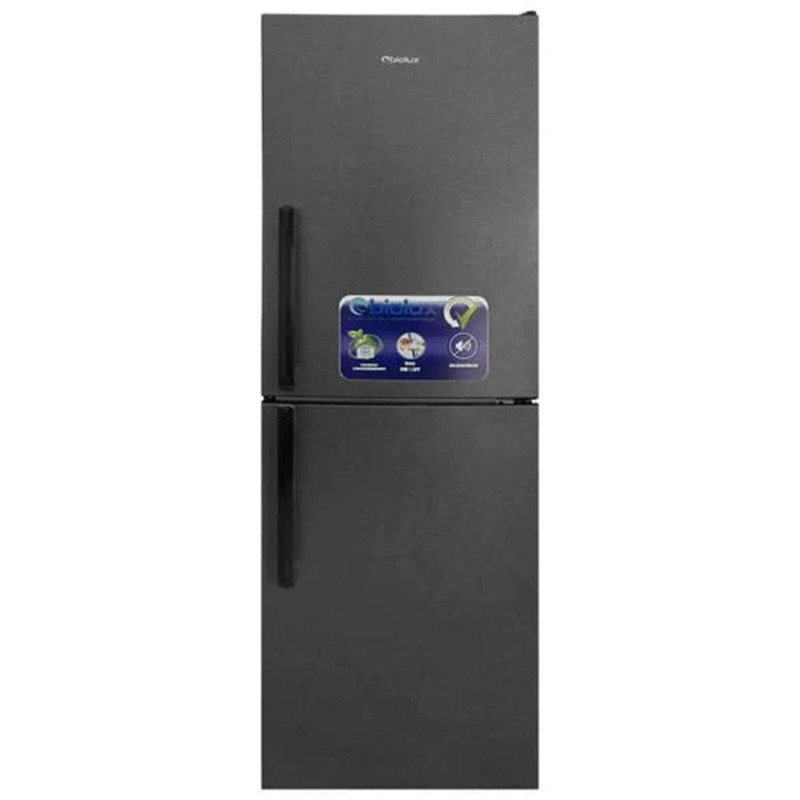 BIOLUX Réfrigérateur Combiné 410 Litres Nofrost Inox (CB41XNF)