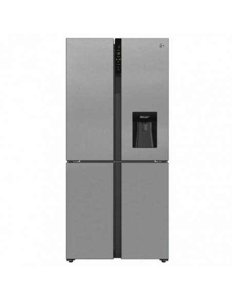 Hoover Réfrigérateur Side by side 432L NoFrost - Inox (HSC818EXWD)