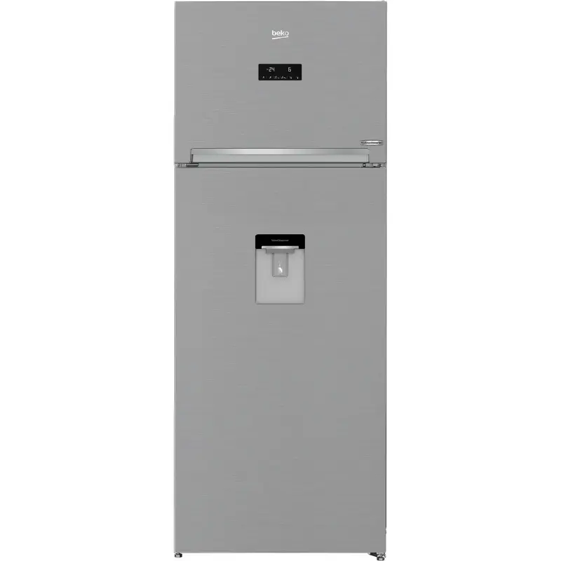 BEKO Refrigirateur-Congélateur NoFrost 560 L Double portes RDNE56WSX - Silver