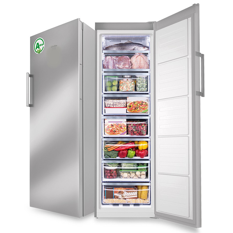 Simfer  Congélateur Vertical FS8408ENF 290 Litres NoFrost - Inox