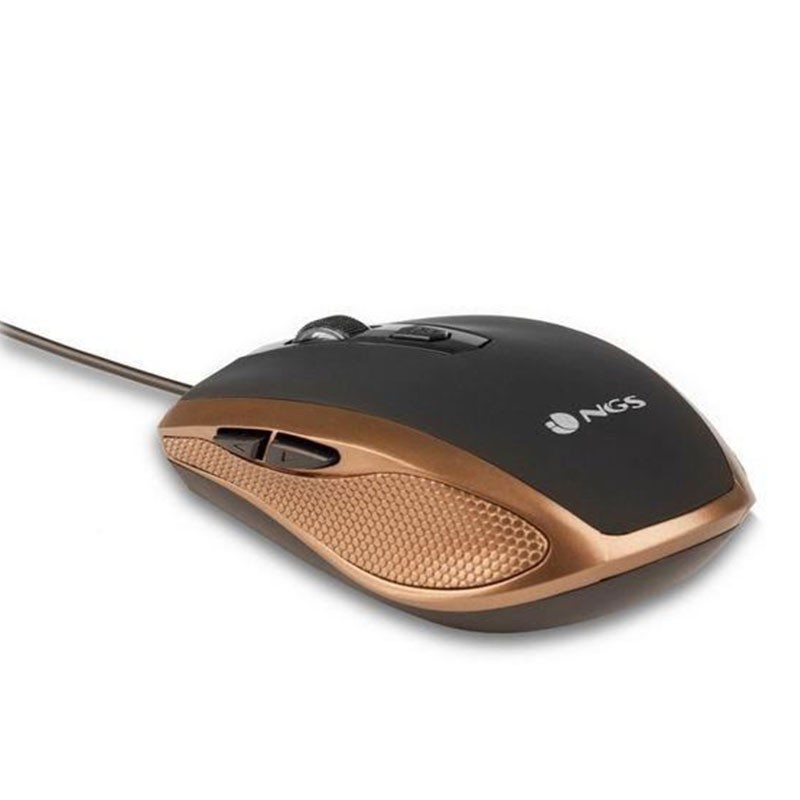 NGS SOURIS OPTIQUE TICKGOLD USB FILAIRE - GOLD 2