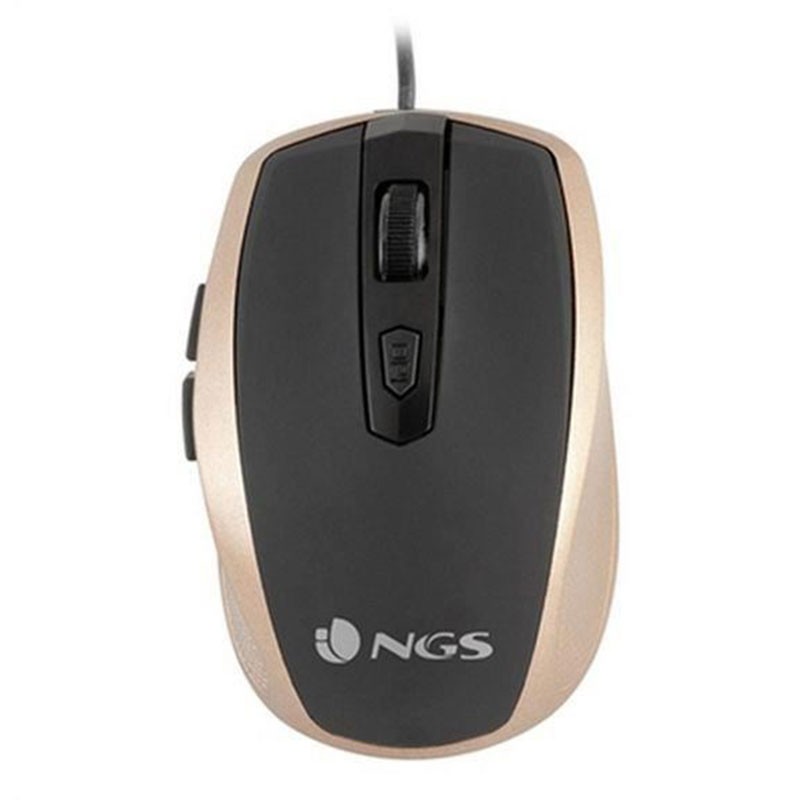 NGS SOURIS OPTIQUE TICKGOLD USB FILAIRE - GOLD 1