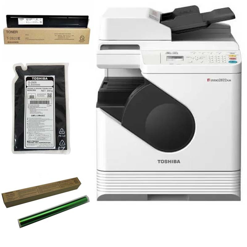 Toshiba Photocopieur Multifonction Monochrome A3 2822AM - Noir & Blanc