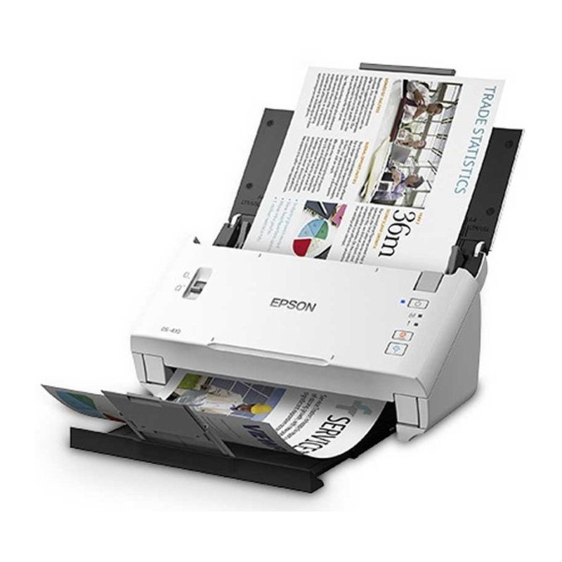 EPSON SCANNER À DÉFILEMENT WORKFORCE DS-410 A4 RECTO-VERSO COULEUR - B11B249401BA