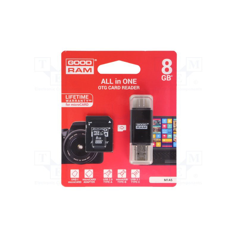 Lecteur SD et carte SD 8GB
