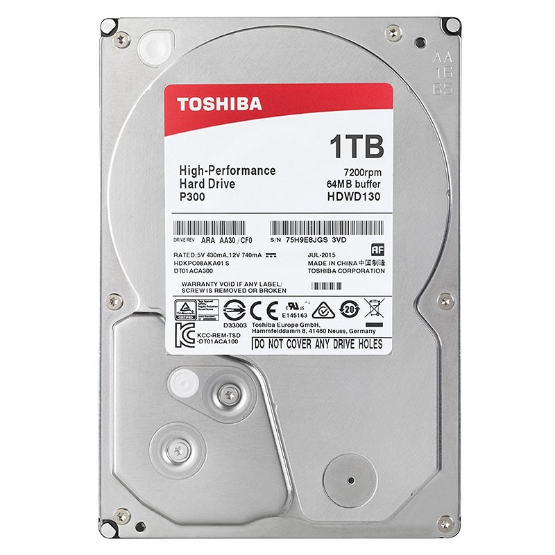 Toshiba Disque Dur Interne 2.5 - 1TB SATA - Prix pas cher