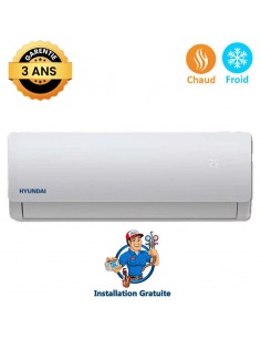 HYUNDAI CLIMATISEUR 9000 BTU ON/OFF CHAUD FROID