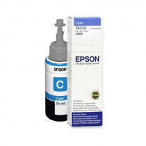 Bouteille D'encre Adaptable EPSON T6732 - Cyan (C13T67324AA)