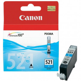 CANON CARTOUCHE D'ENCRE CYAN CLI-521C