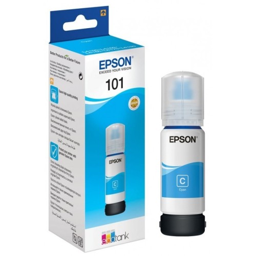 EPSON BOUTEILLE D'ENCRE 101 CYAN C13T03V24A