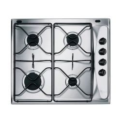 WHIRLPOOL PLAQUE CHAFFANTE 4 Feux 60 CM INOX