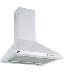 Hotte pyramidale 60 cm Inox Blanc - BEKO CWB6441WN