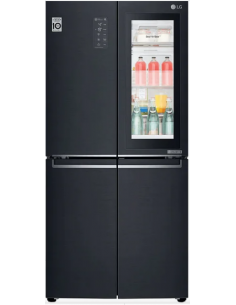 Réfrigérateur No Frost Side by Side LG 458 L - Gris charbon (GC-Q22FTQKL)