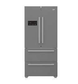 Réfrigérateur Side by Side Beko 600L GNE60500X Silver