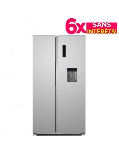 Réfrigérateur NEWSTAR Side By Side 630 Litres NoFrost - Inox (SBS630DSS)