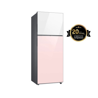 Réfrigérateur Samsung Bespoke RT47 - 476 L  - Rose & Blanc - RT47CB66448CME