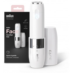 BRAUN MINI RASOIR VISAGE FS1000 AVEC VOYANT LUMINEUX