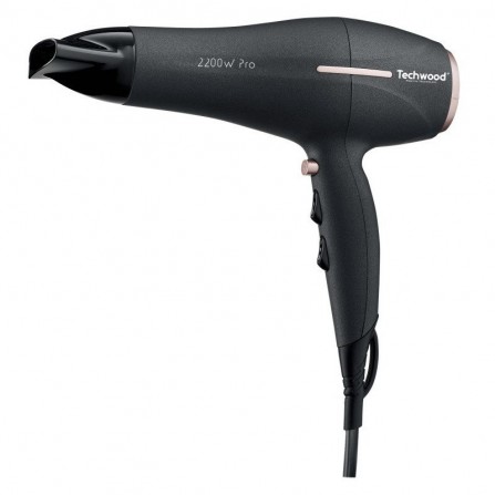 Sèche Cheveux Pro TECHWOOD 2200 Watt - Noir (TSC-2296)