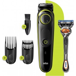 TONDEUSE A BARBE BRAUN NOIR & VERT