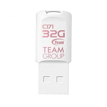 Clé USB TEAM GROUP C171 32Go USB 2.0 Blanc (TC17132GW01)